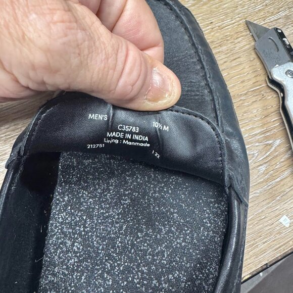 Cole Haan Wyatt Bit Drivers Black Leather Loafers Men's Size 10.5 - Picture 5 of 7